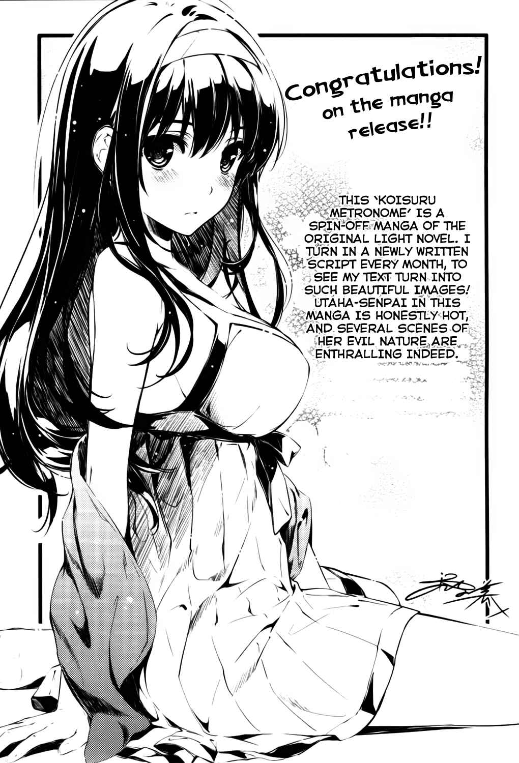 Page 35 Chapter 5 Saenai Kanojo (Heroine) no Sodatekata - Koisuru Metronome