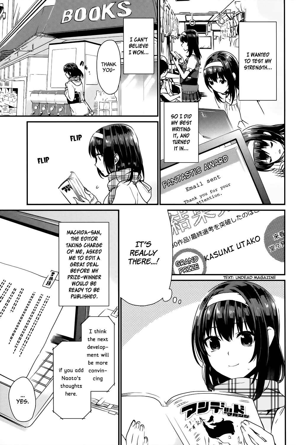 Page 3 Chapter 7 Saenai Kanojo (Heroine) no Sodatekata - Koisuru Metronome