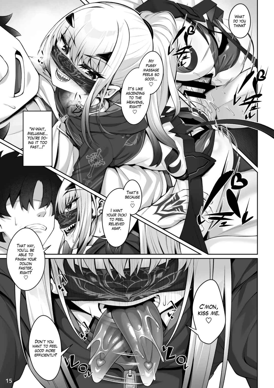 Page 16 Chapter Unknown_d00b Doing all kinds of lewd things with Melusine in her swimsuit (Fate/Grand Order)