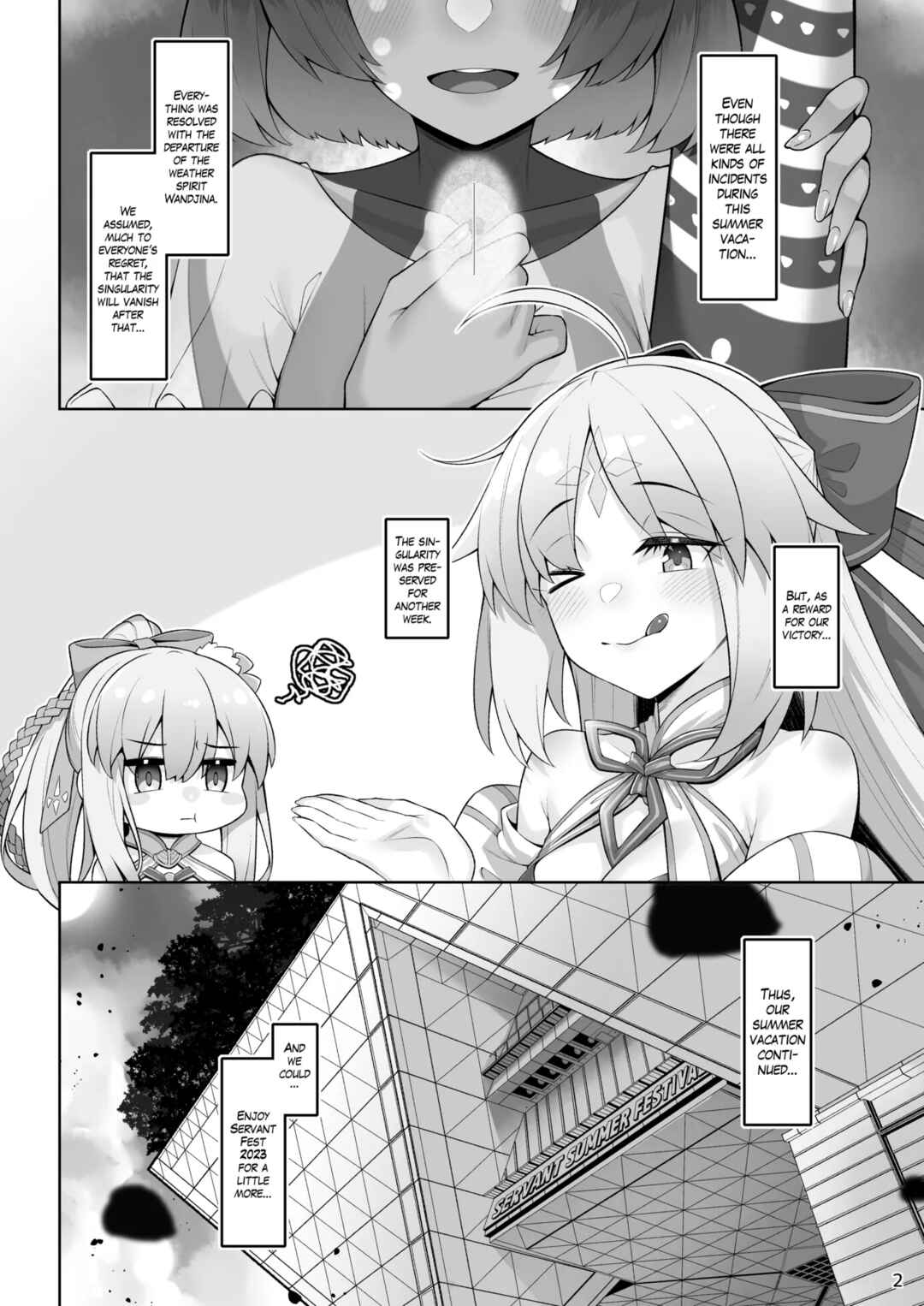 Page 3 Chapter Unknown_d00b Doing all kinds of lewd things with Melusine in her swimsuit (Fate/Grand Order)