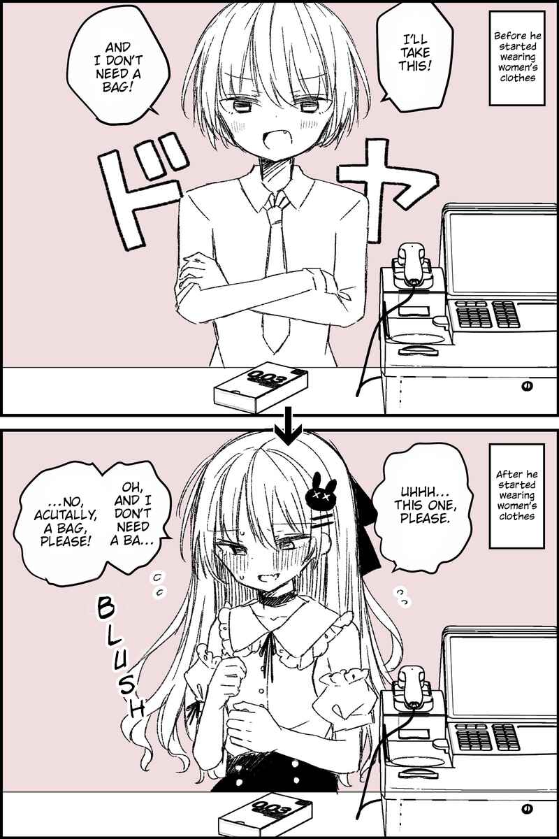 Page 1 Chapter Unknown_9b07 Josou ni Hamaru Mae to Hamaata Ato