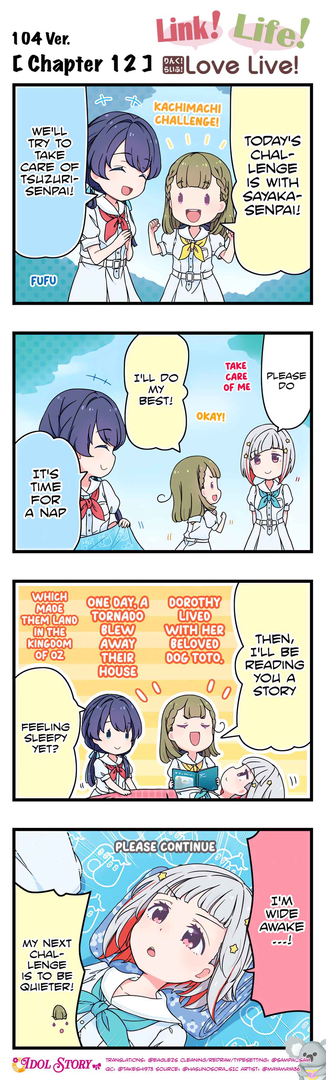 Page 1 Chapter 12 Link! Life! Love Live! 104th Term
