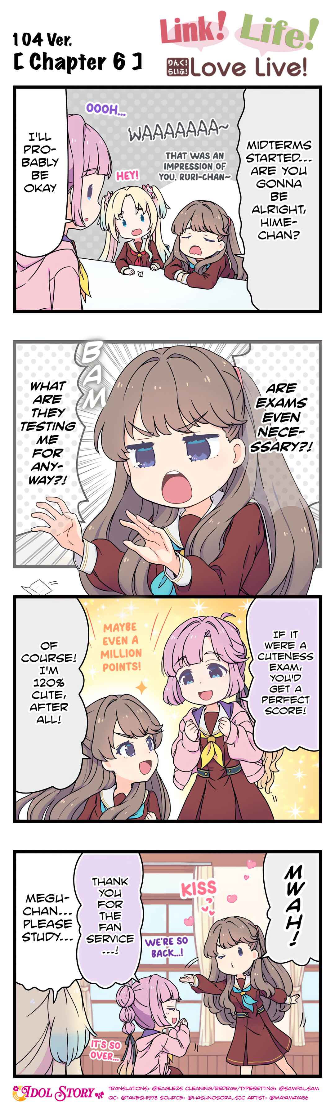 Page 1 Chapter 6 Link! Life! Love Live! 104th Term