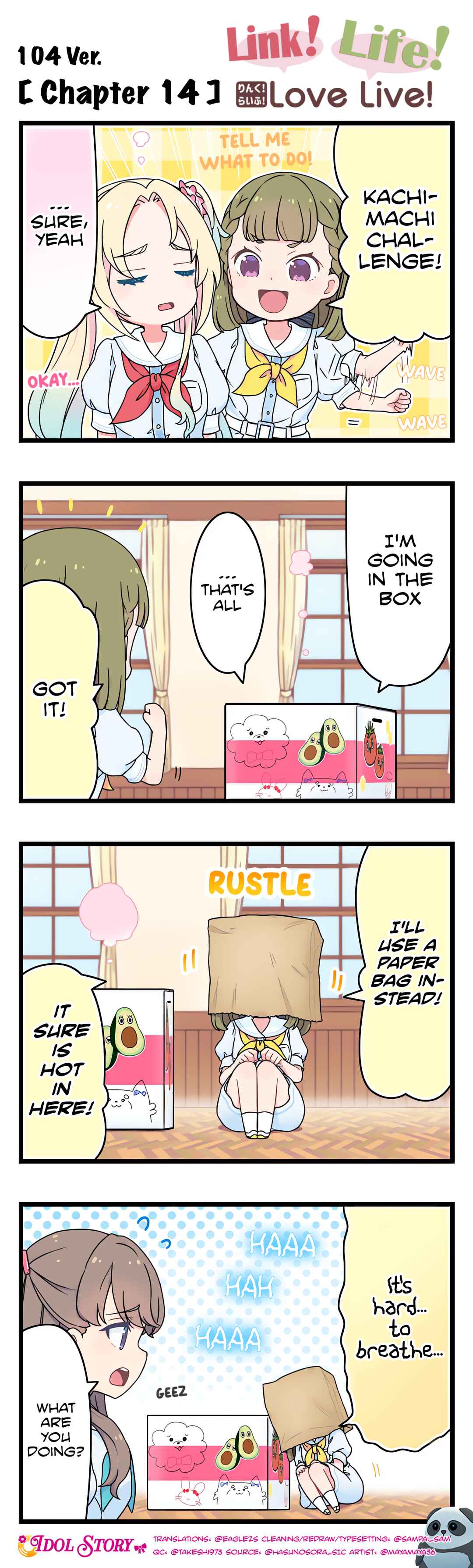 Page 1 Chapter 14 Link! Life! Love Live! 104th Term