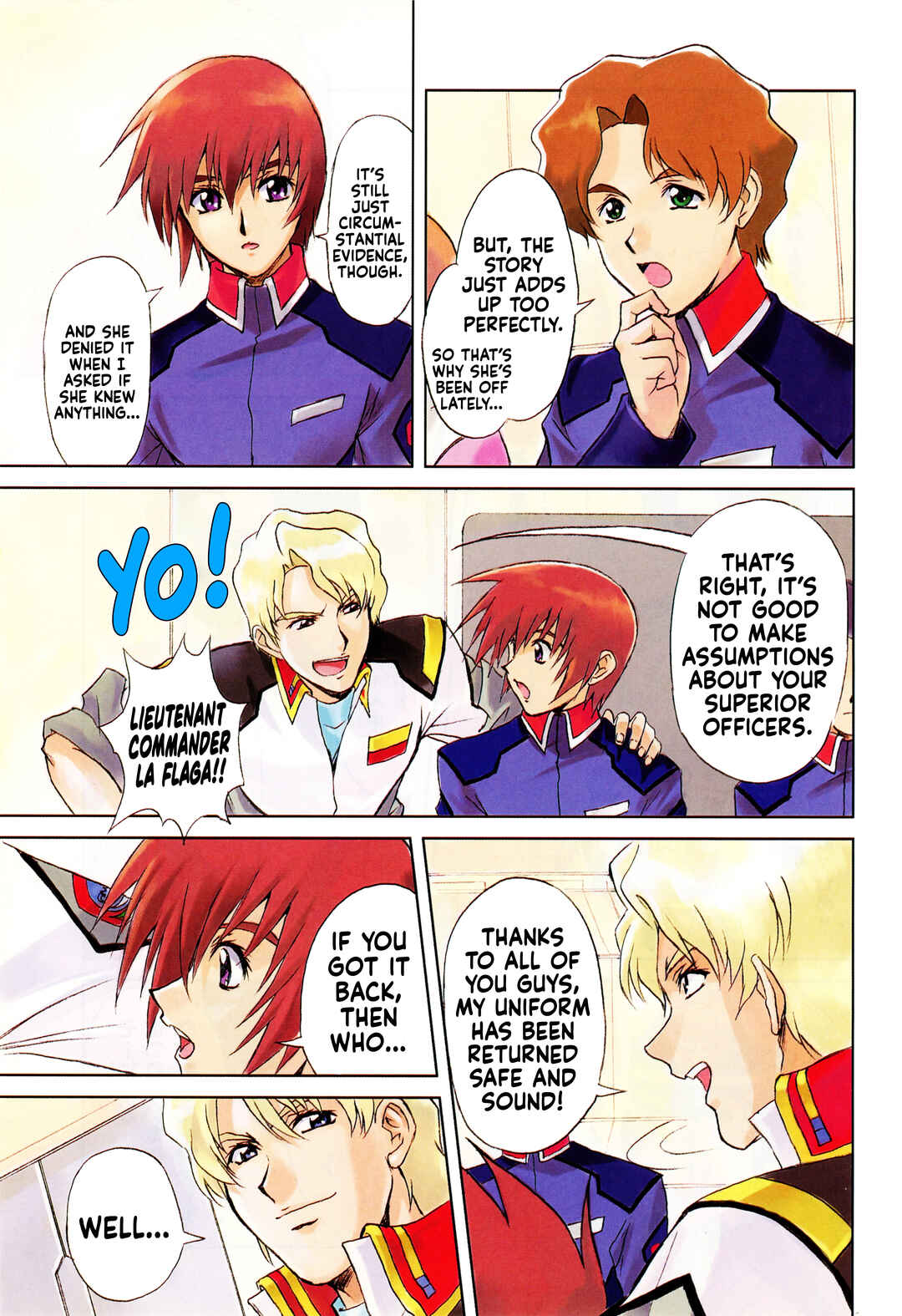 Page 15 Chapter 1 Mobile Suit Gundam SEED - On the Battlefield with You