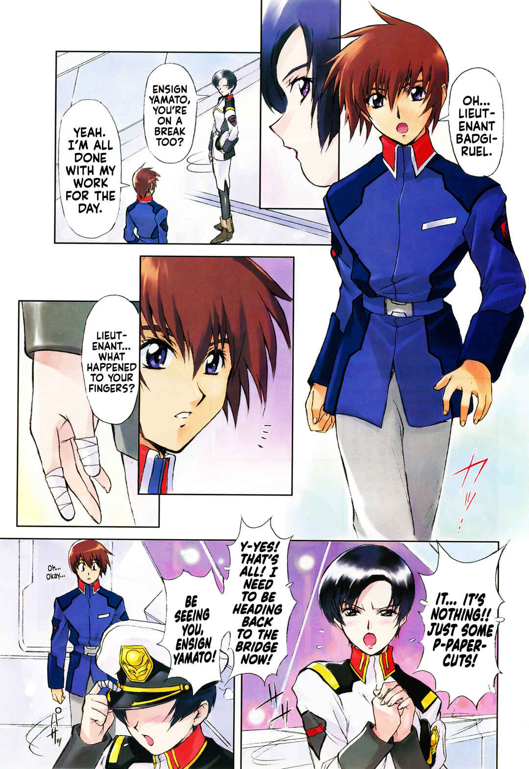 Page 3 Chapter 1 Mobile Suit Gundam SEED - On the Battlefield with You