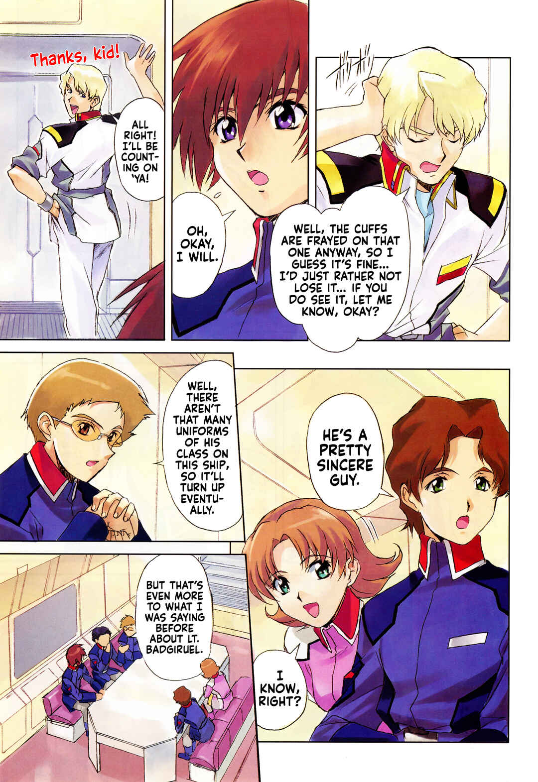 Page 7 Chapter 1 Mobile Suit Gundam SEED - On the Battlefield with You