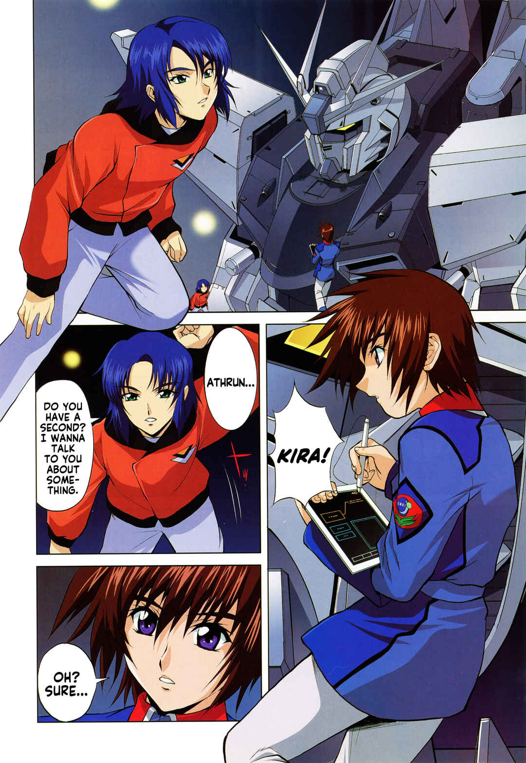 Page 4 Chapter 2 Mobile Suit Gundam SEED - On the Battlefield with You