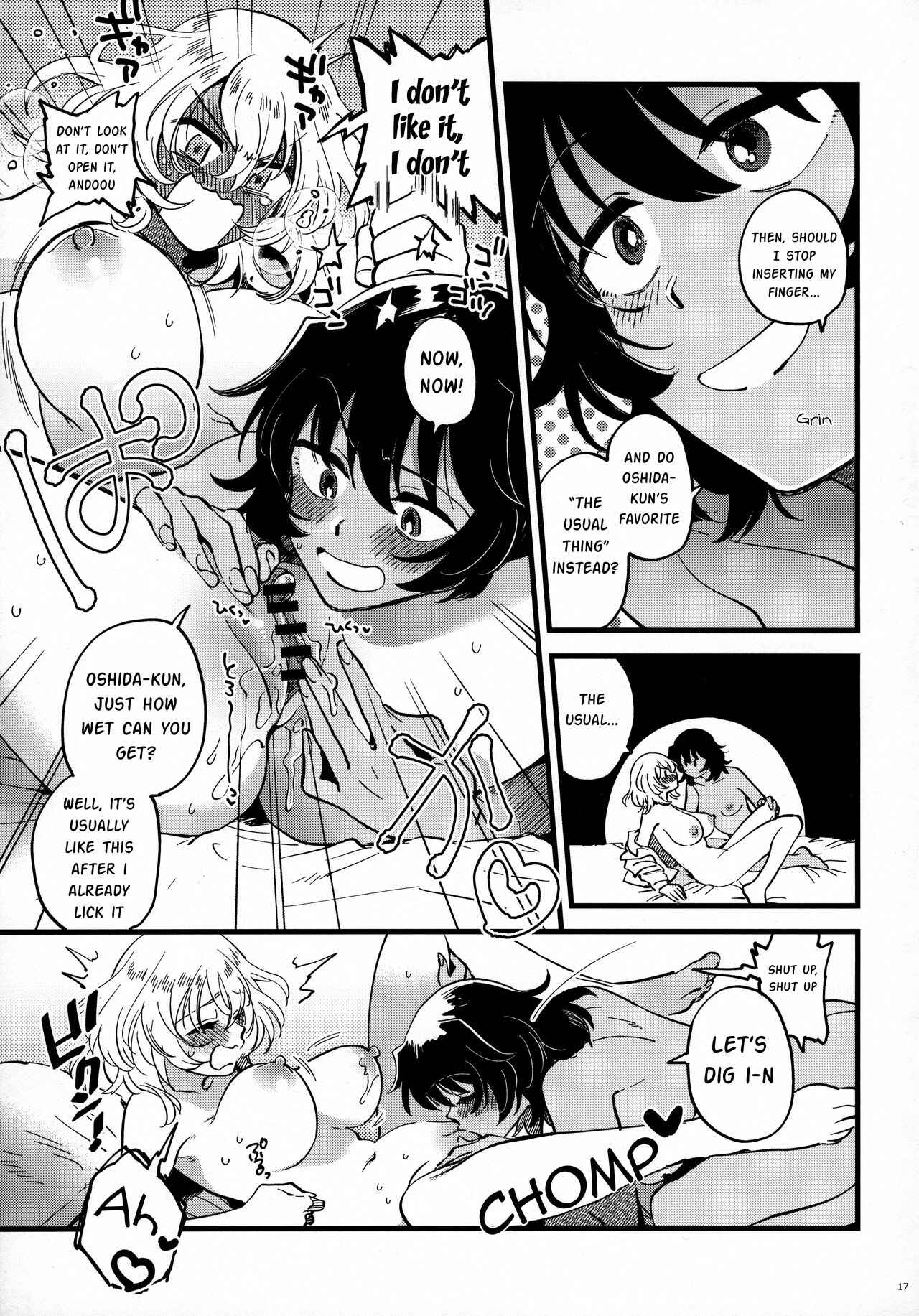 Page 16 Chapter Unknown_f82c ANDO/OSHIDA,motto Nakayoku! (Girls und Panzer)