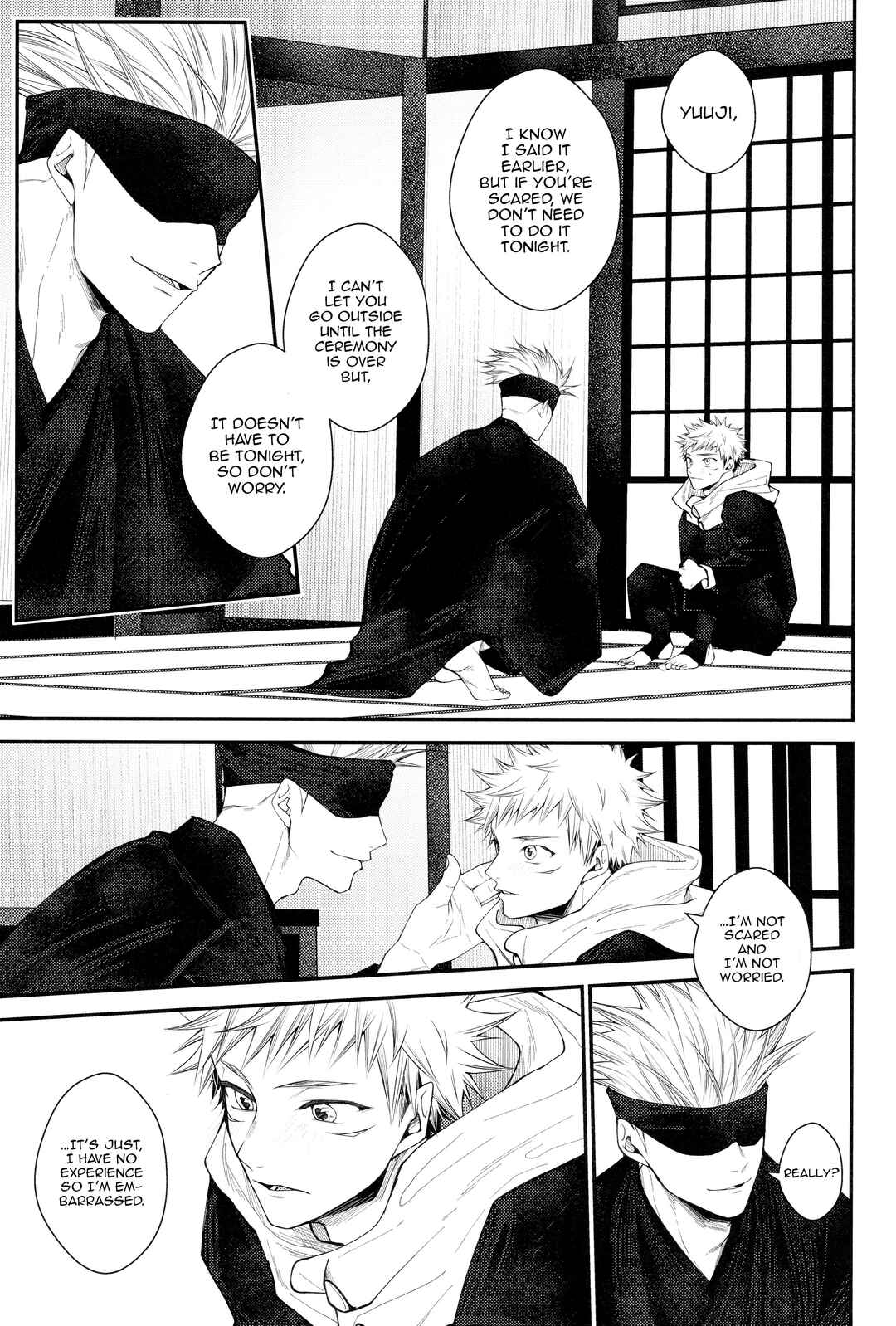 Page 35 Chapter Unknown_4766 Jujutsu Kaisen - Kyoshiki, ￭ No Ryouri Ni Te. (Doujinshi)
