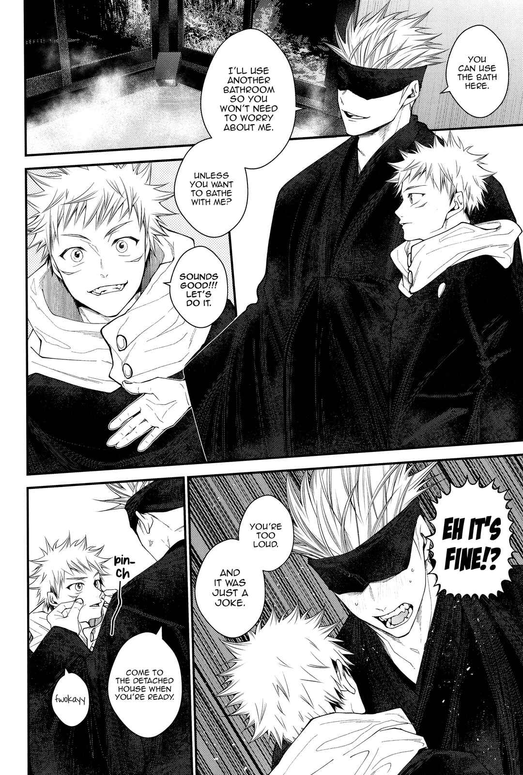 Page 38 Chapter Unknown_4766 Jujutsu Kaisen - Kyoshiki, ￭ No Ryouri Ni Te. (Doujinshi)
