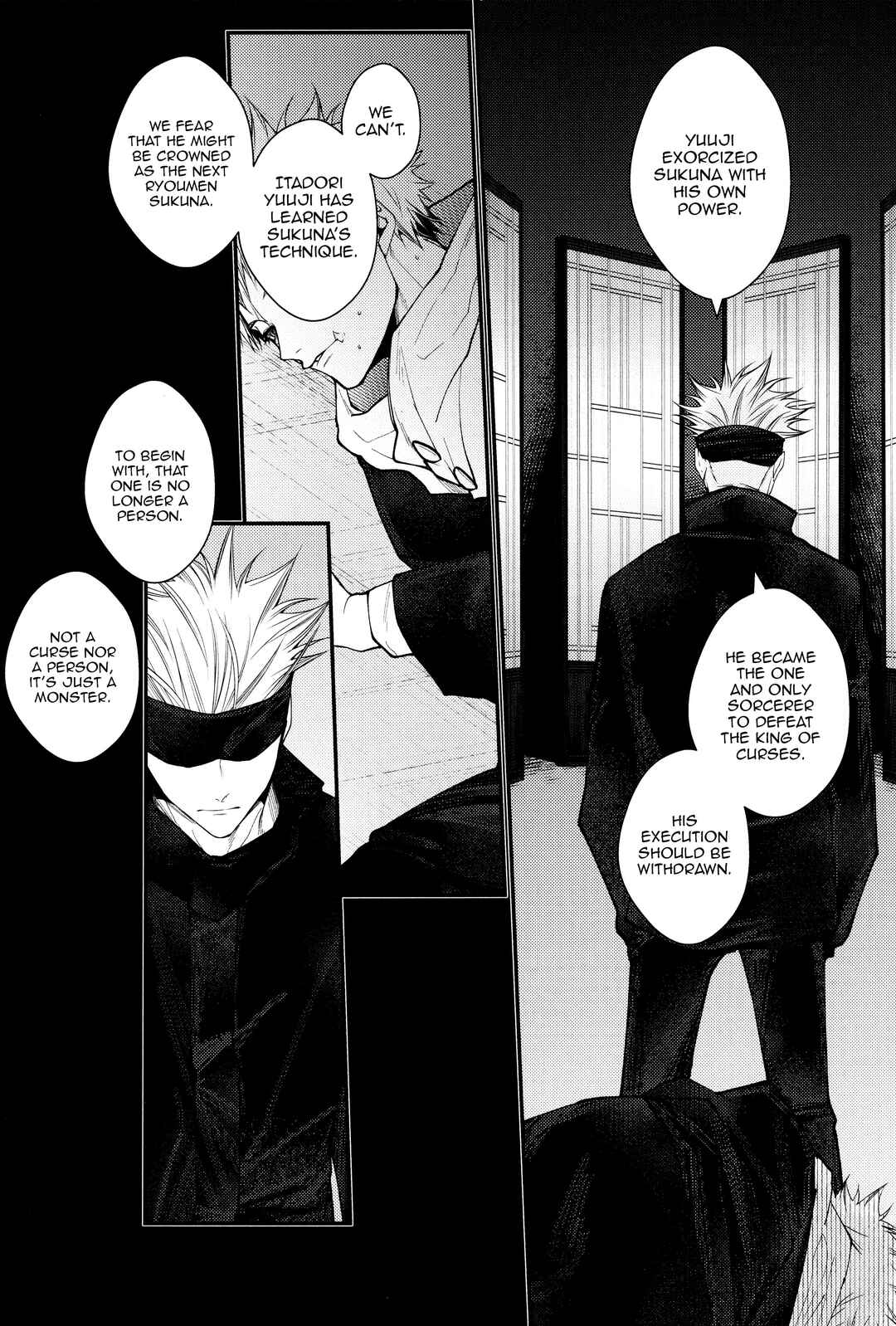 Page 58 Chapter Unknown_4766 Jujutsu Kaisen - Kyoshiki, ￭ No Ryouri Ni Te. (Doujinshi)
