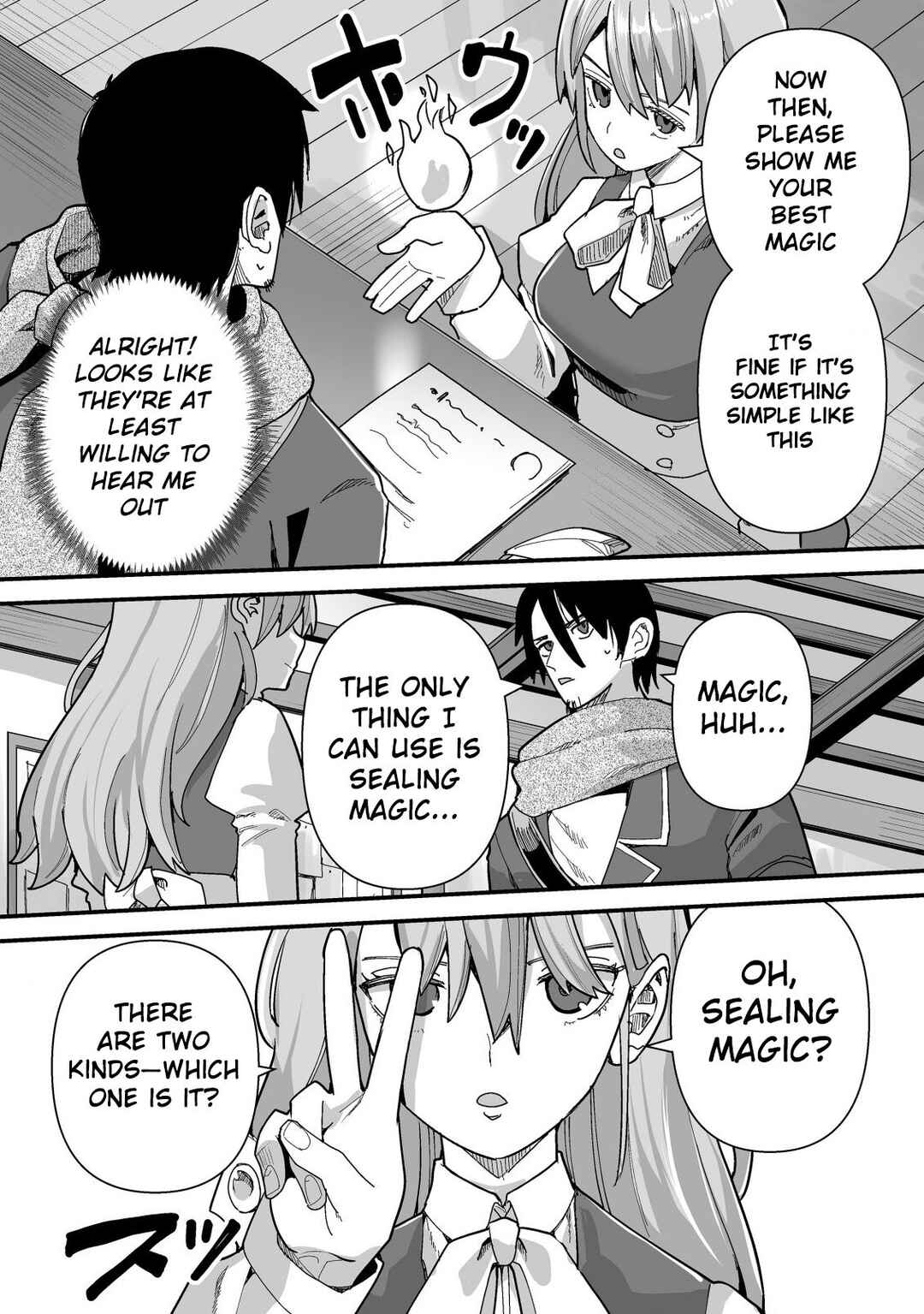 Page 21 Chapter 1.1 Jagan no Ossan ~Saenai Misoji no Peropero Harem Musou~