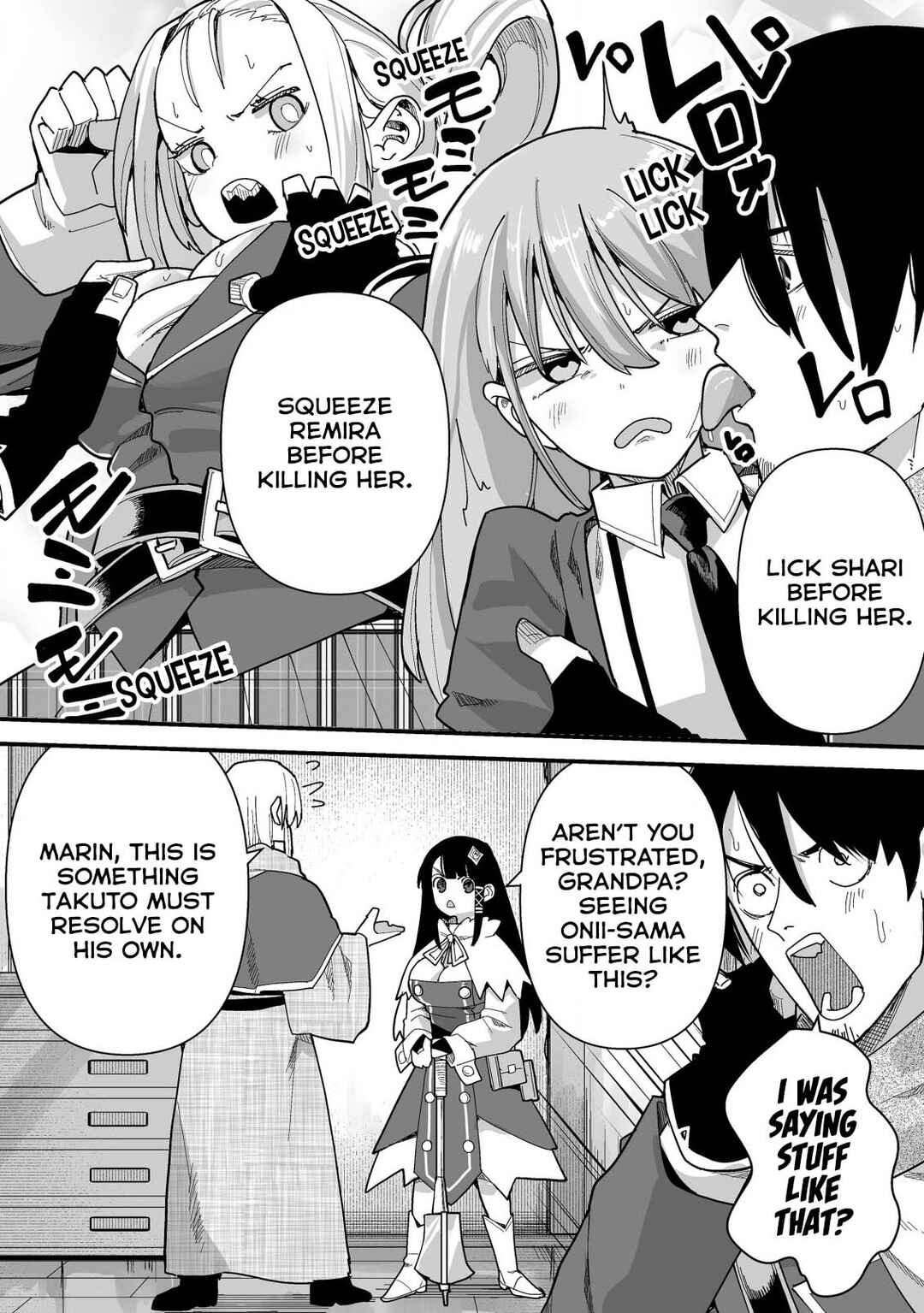 Page 12 Chapter 1.2 Jagan no Ossan ~Saenai Misoji no Peropero Harem Musou~