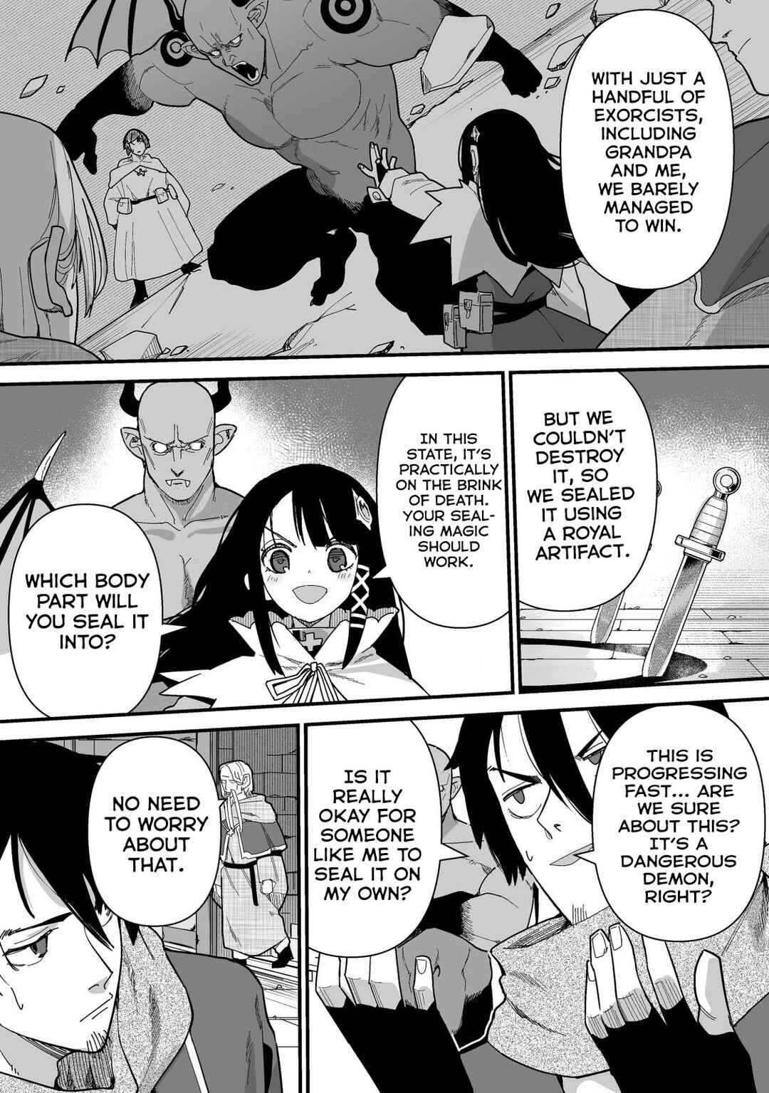 Page 15 Chapter 1.2 Jagan no Ossan ~Saenai Misoji no Peropero Harem Musou~