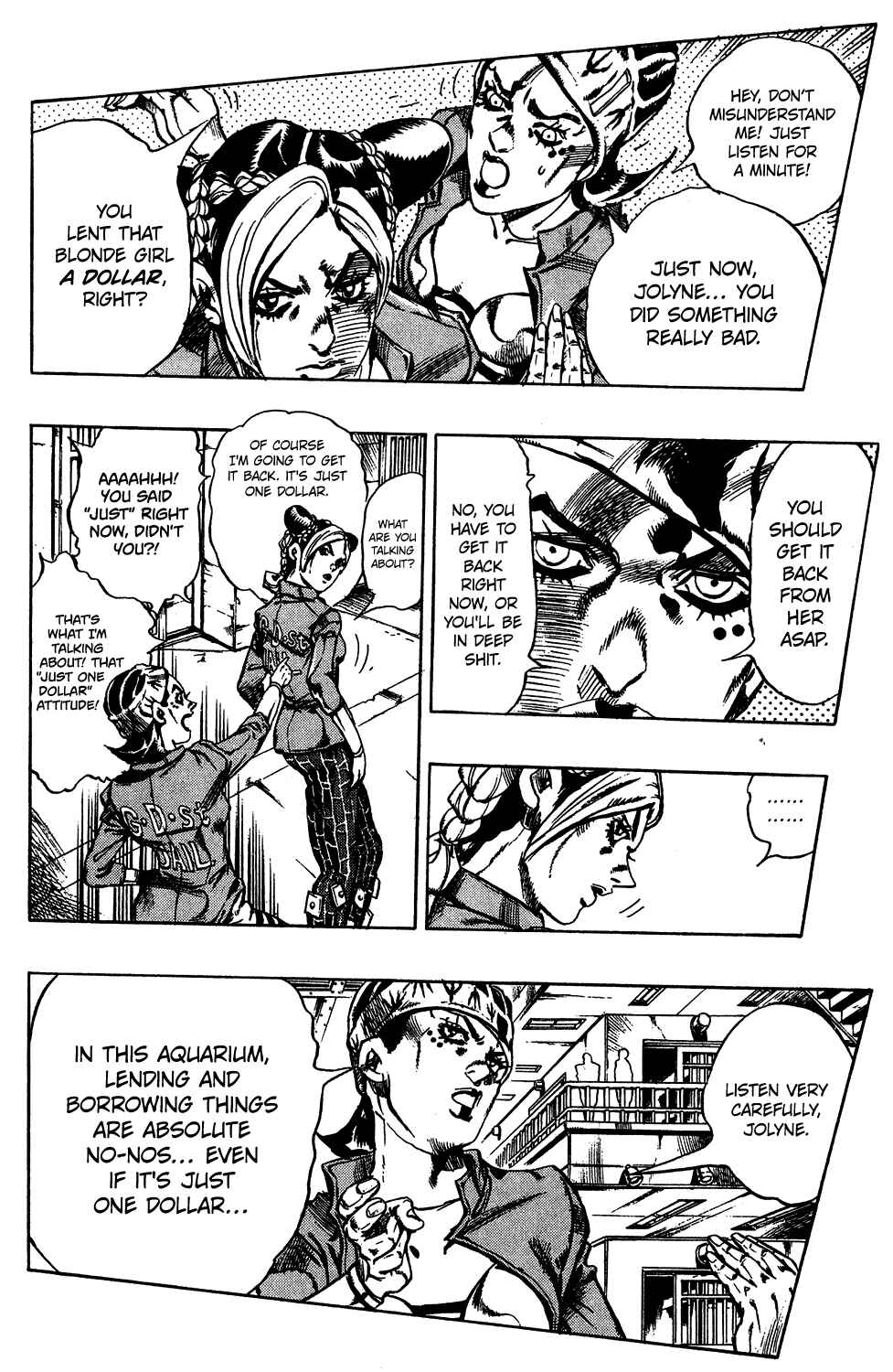 Page 8 Chapter 10 JoJos Bizarre Adventure Part 6 - Stone Ocean