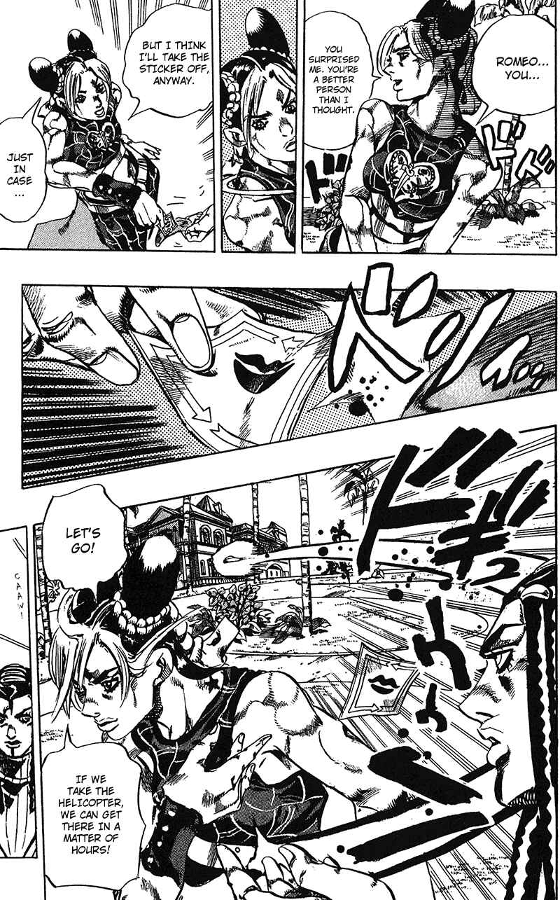 Page 15 Chapter 111 JoJos Bizarre Adventure Part 6 - Stone Ocean