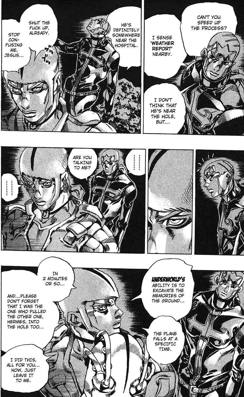 Page 8 Chapter 121 JoJos Bizarre Adventure Part 6 - Stone Ocean