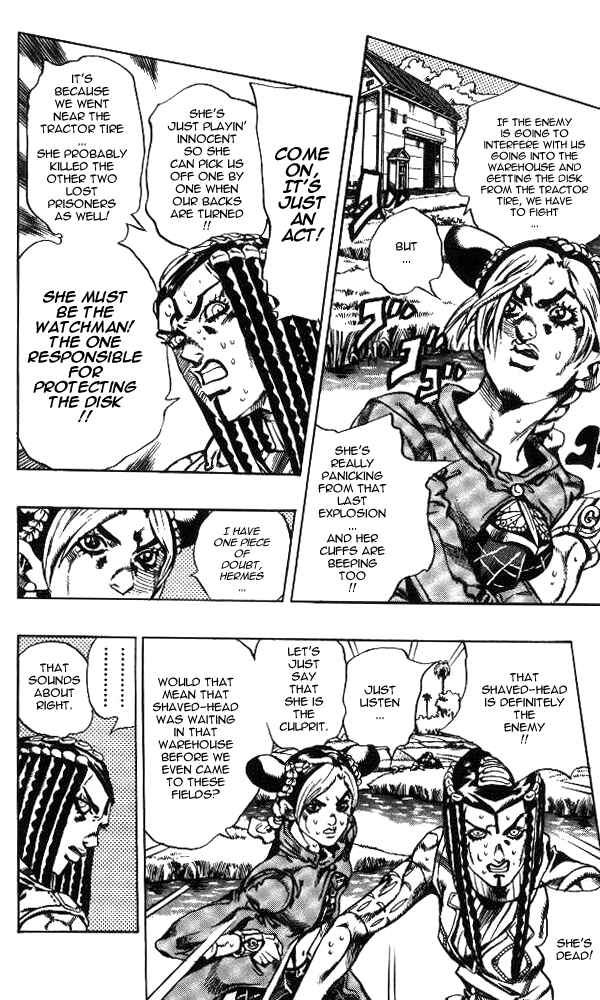 Page 8 Chapter 28 JoJos Bizarre Adventure Part 6 - Stone Ocean