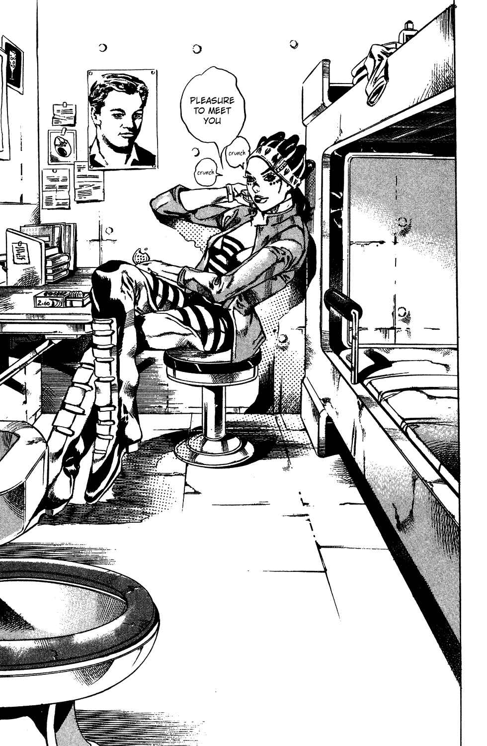 Page 12 Chapter 4 JoJos Bizarre Adventure Part 6 - Stone Ocean
