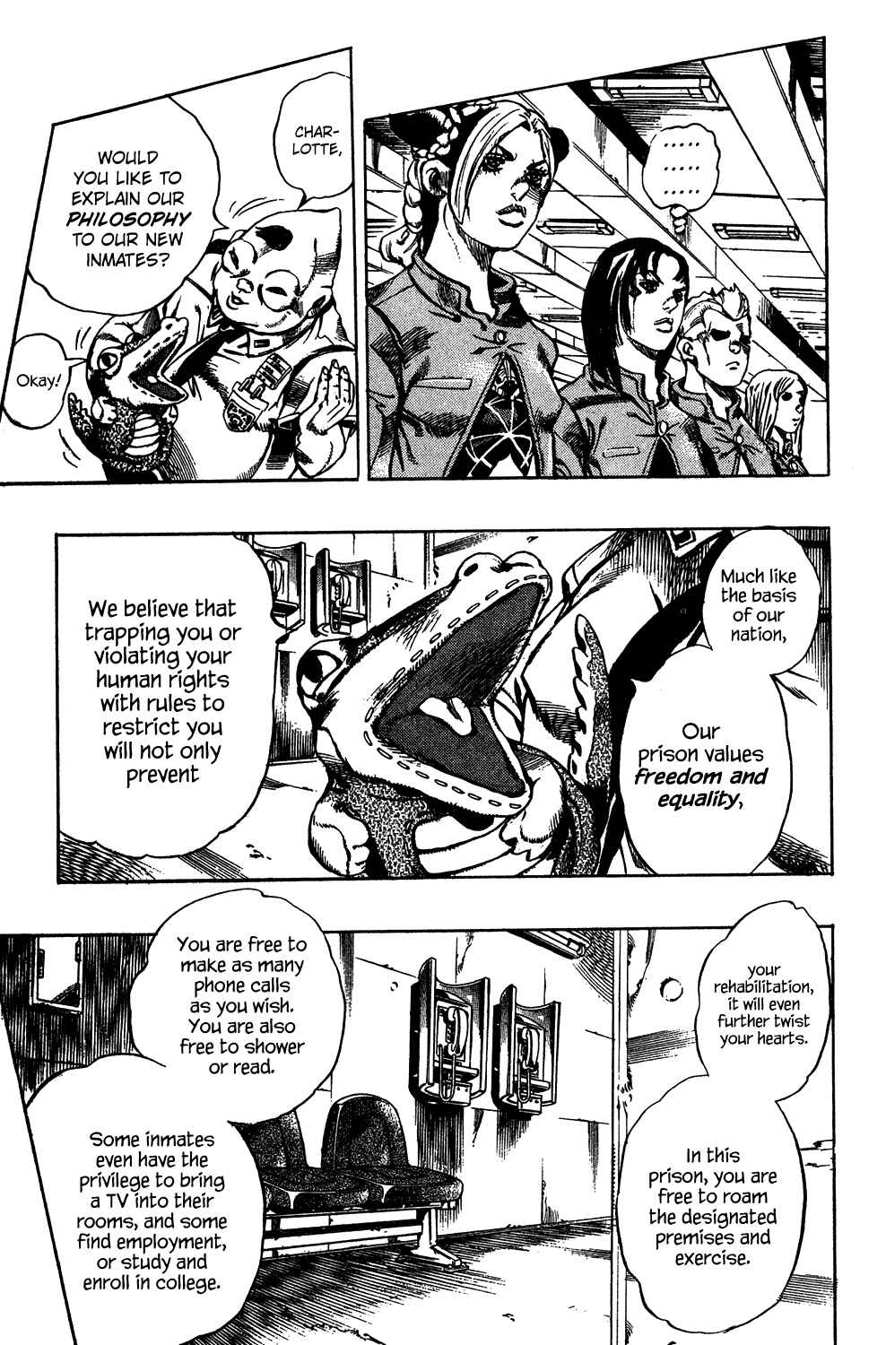 Page 5 Chapter 4 JoJos Bizarre Adventure Part 6 - Stone Ocean