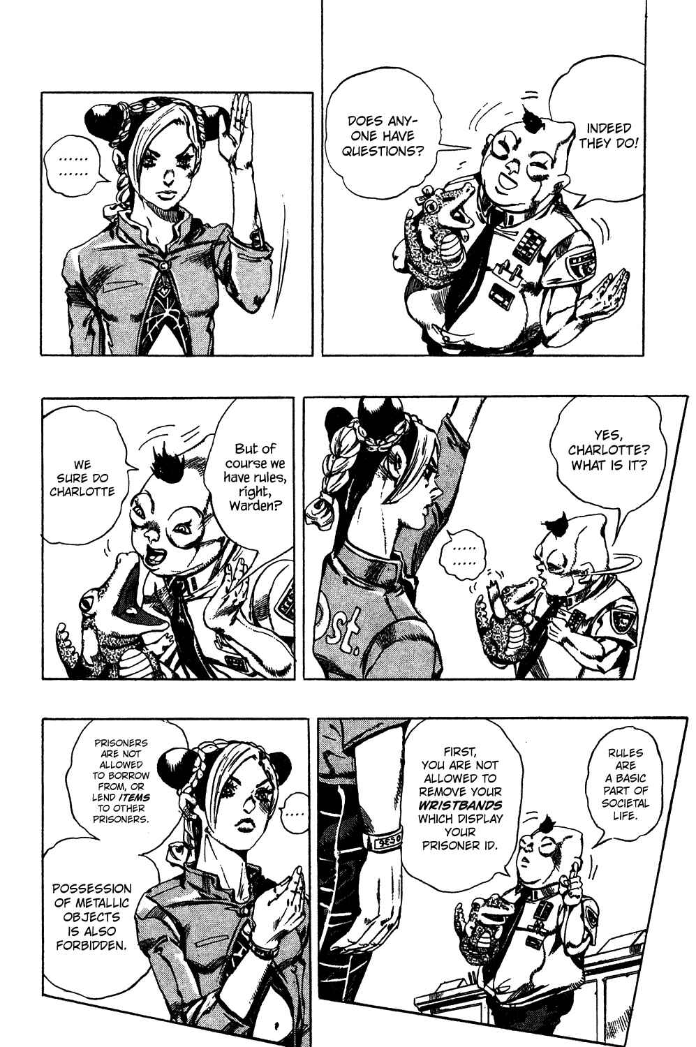 Page 6 Chapter 4 JoJos Bizarre Adventure Part 6 - Stone Ocean