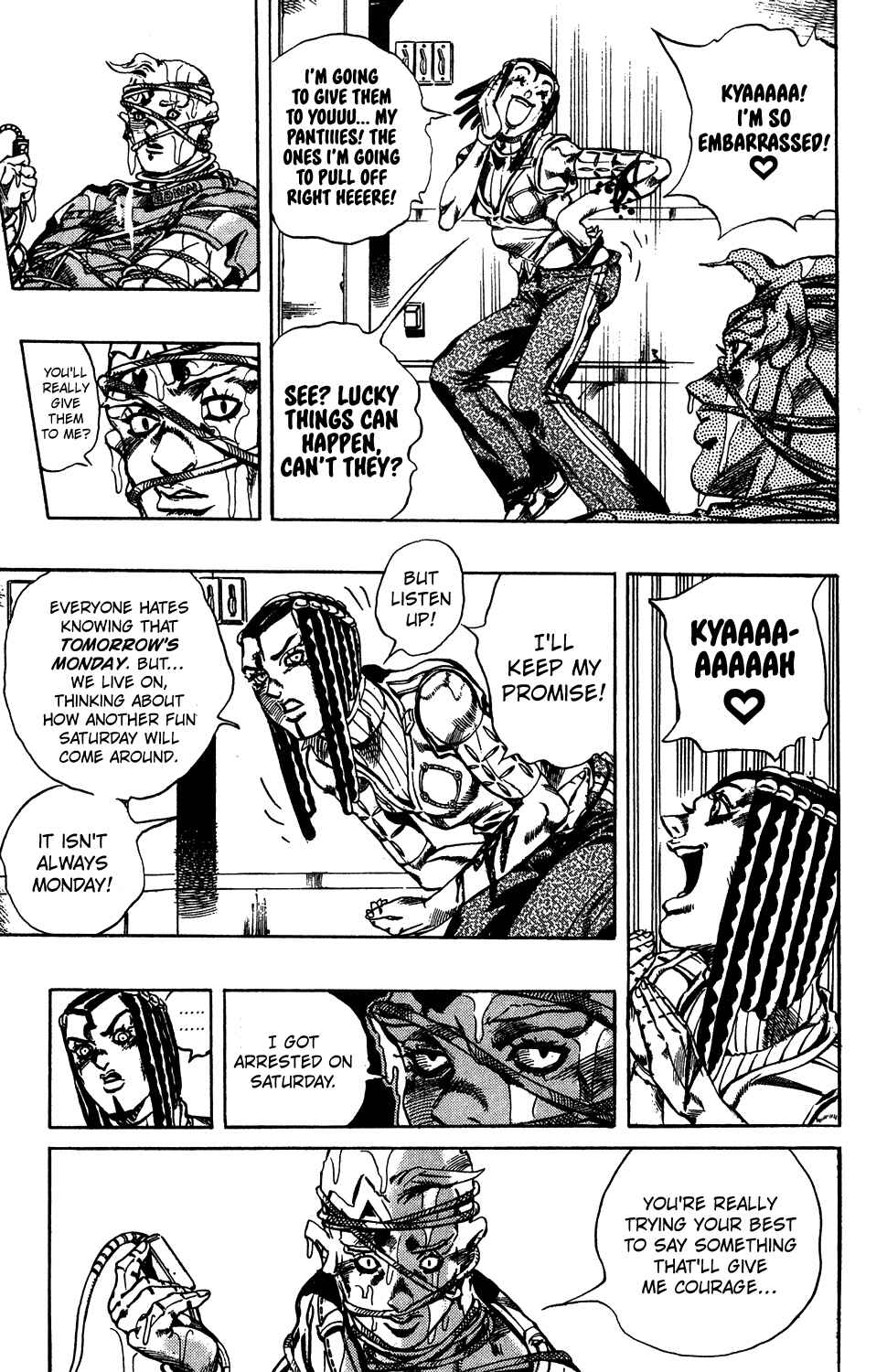 Page 9 Chapter 25 JoJos Bizarre Adventure Part 6 - Stone Ocean
