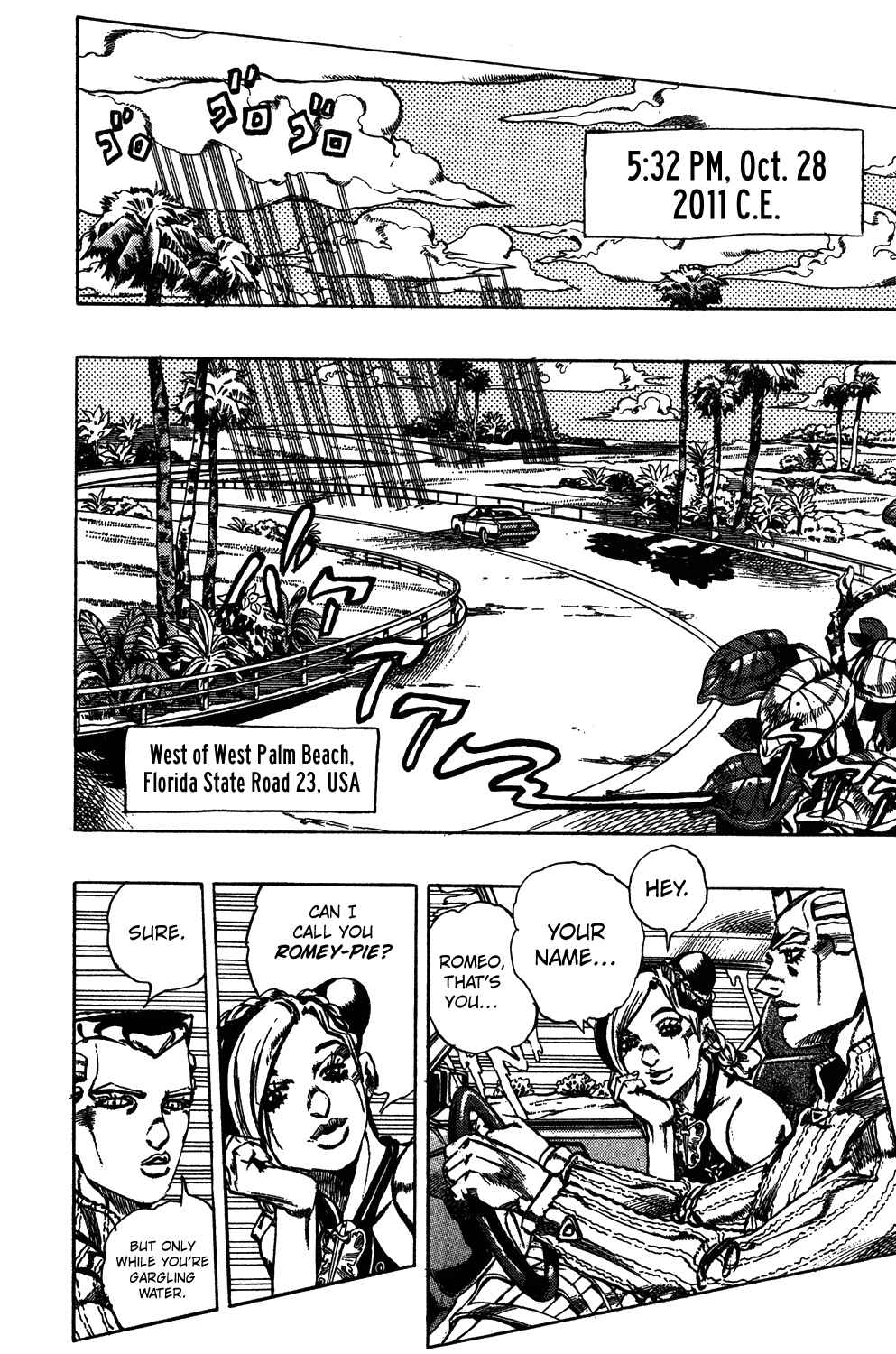 Page 2 Chapter 2 JoJos Bizarre Adventure Part 6 - Stone Ocean