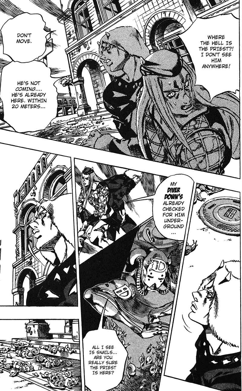 Page 8 Chapter 133 JoJos Bizarre Adventure Part 6 - Stone Ocean