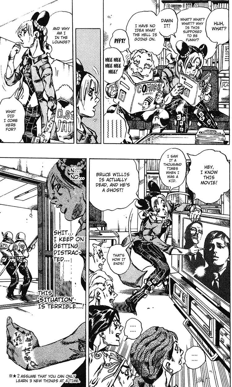Page 4 Chapter 99 JoJos Bizarre Adventure Part 6 - Stone Ocean