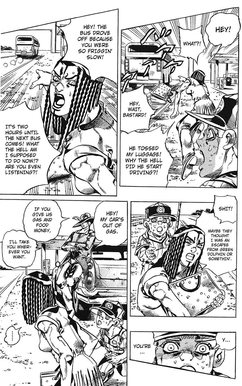 Page 15 Chapter 158 JoJos Bizarre Adventure Part 6 - Stone Ocean