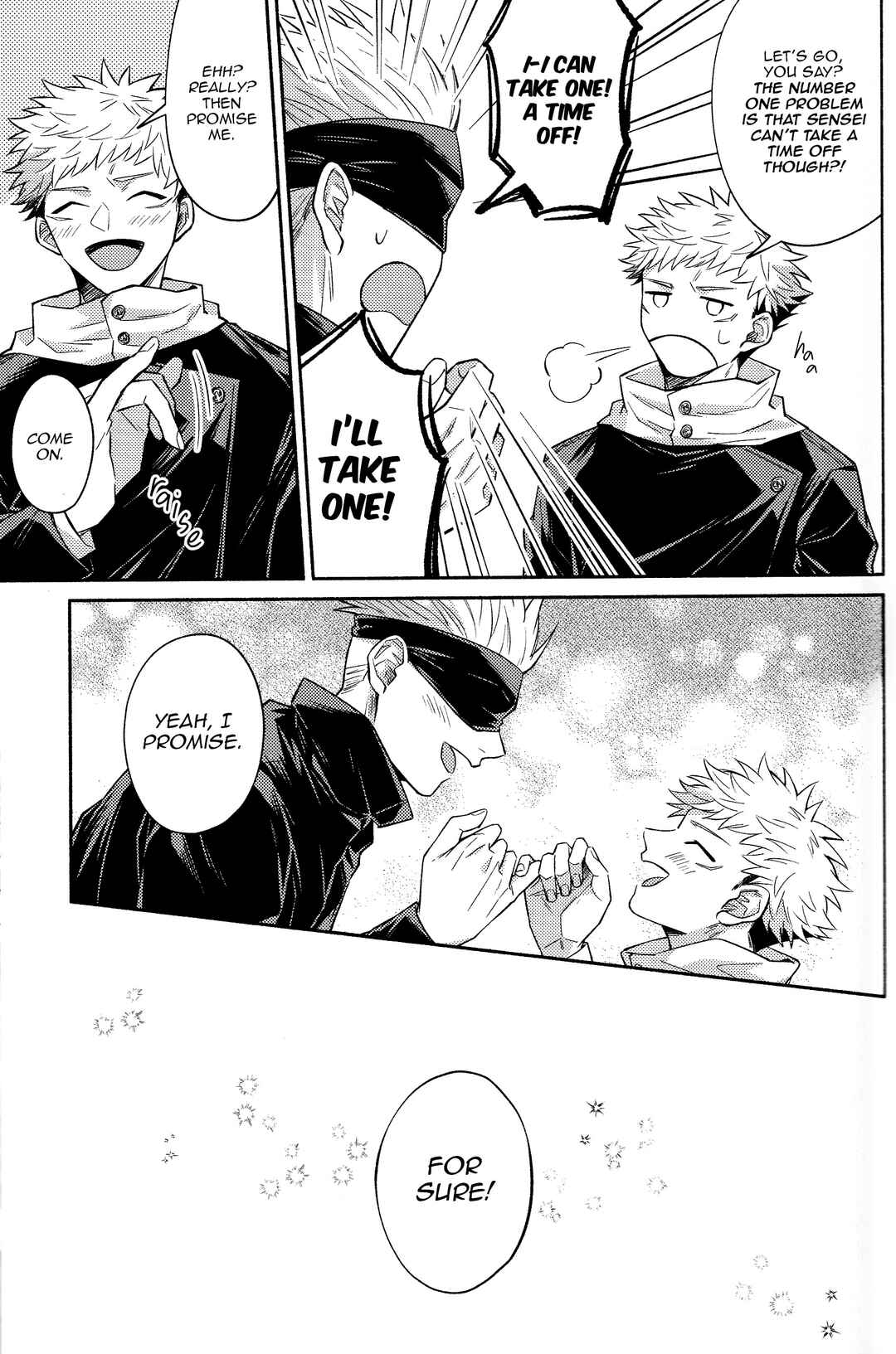 Page 4 Chapter 3 Jujutsu Kaisen - LEVITATE (Doujinshi)