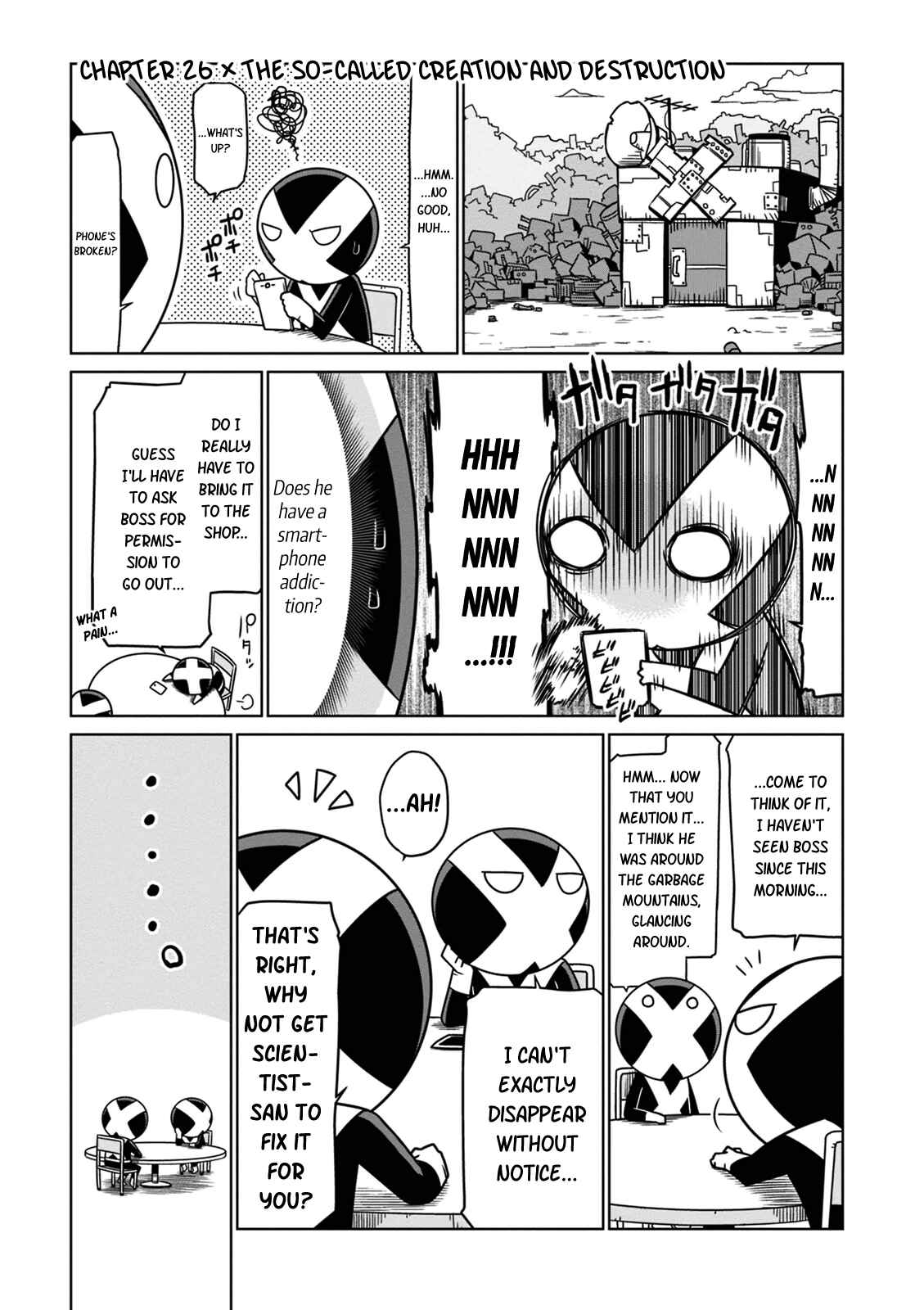 Page 1 Chapter 26 Zannen Jokanbu Black General-san