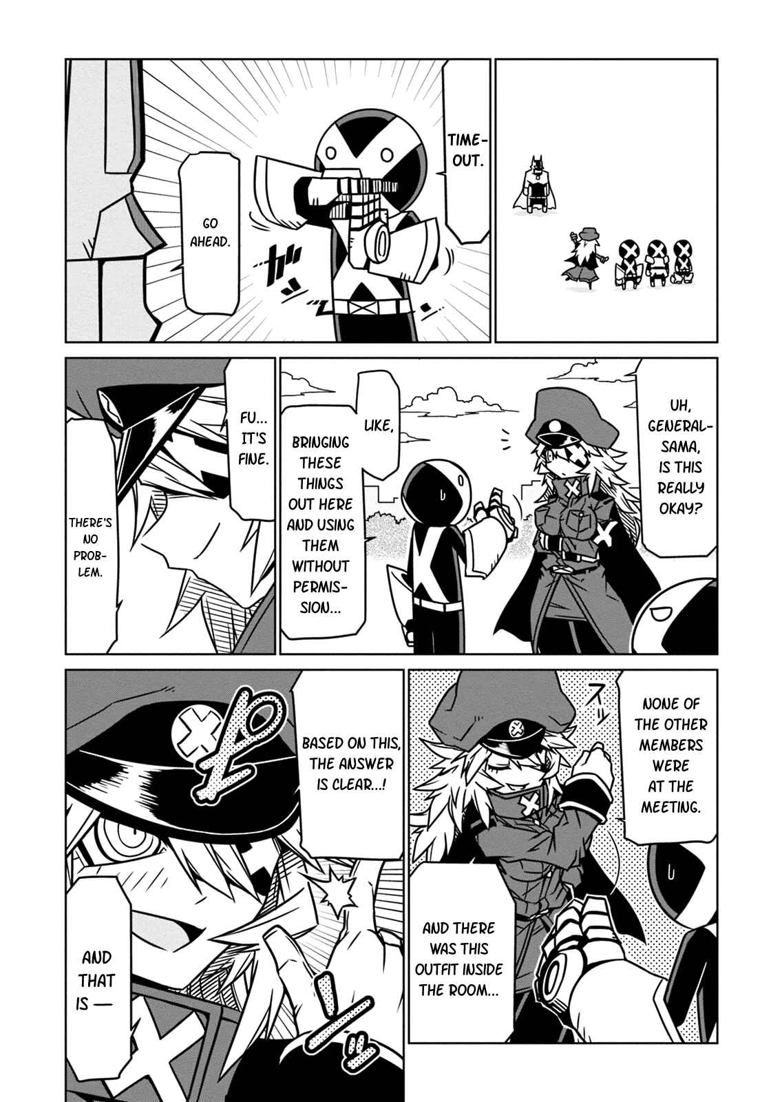 Page 4 Chapter 10 Zannen Jokanbu Black General-san