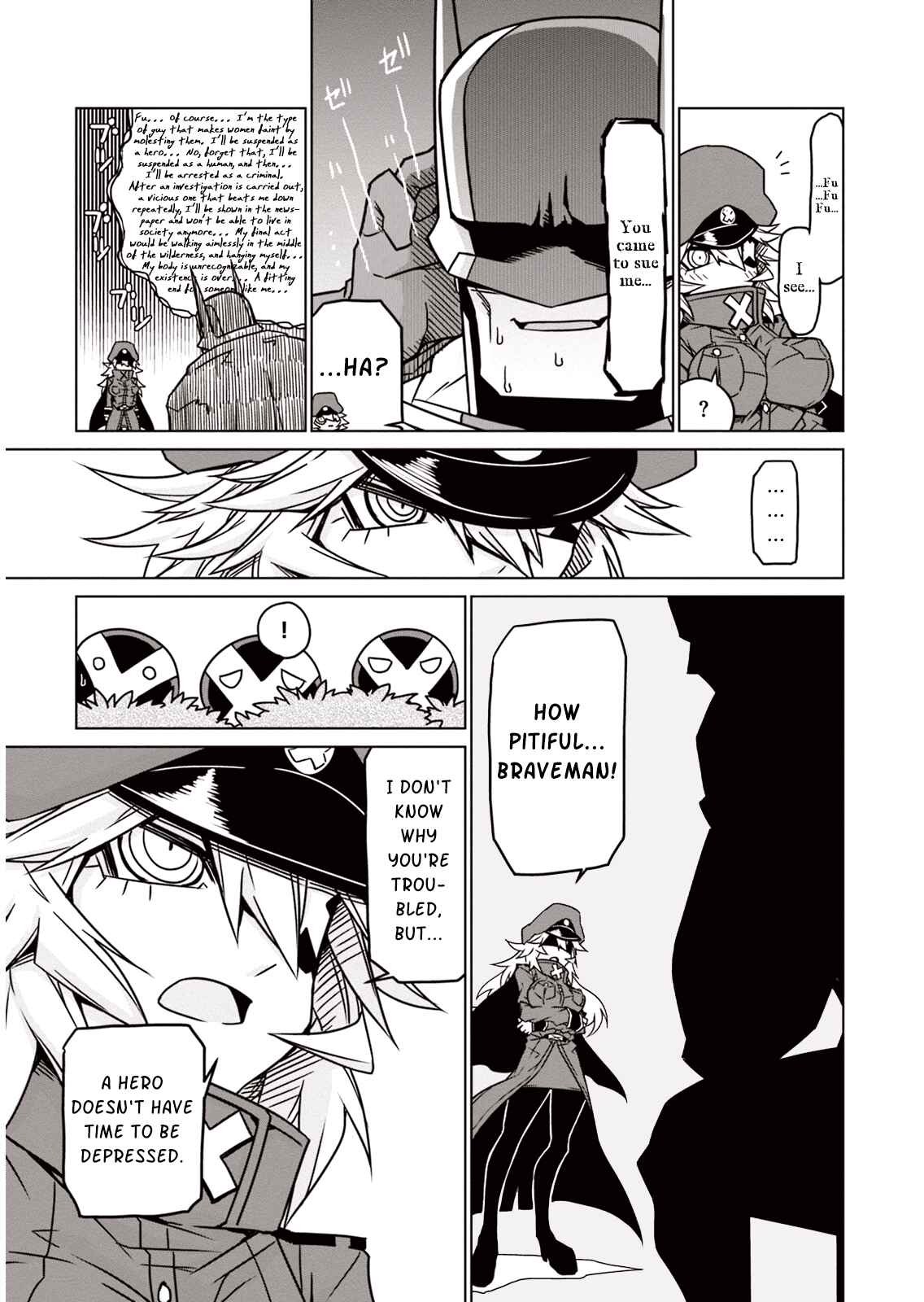 Page 7 Chapter 3 Zannen Jokanbu Black General-san