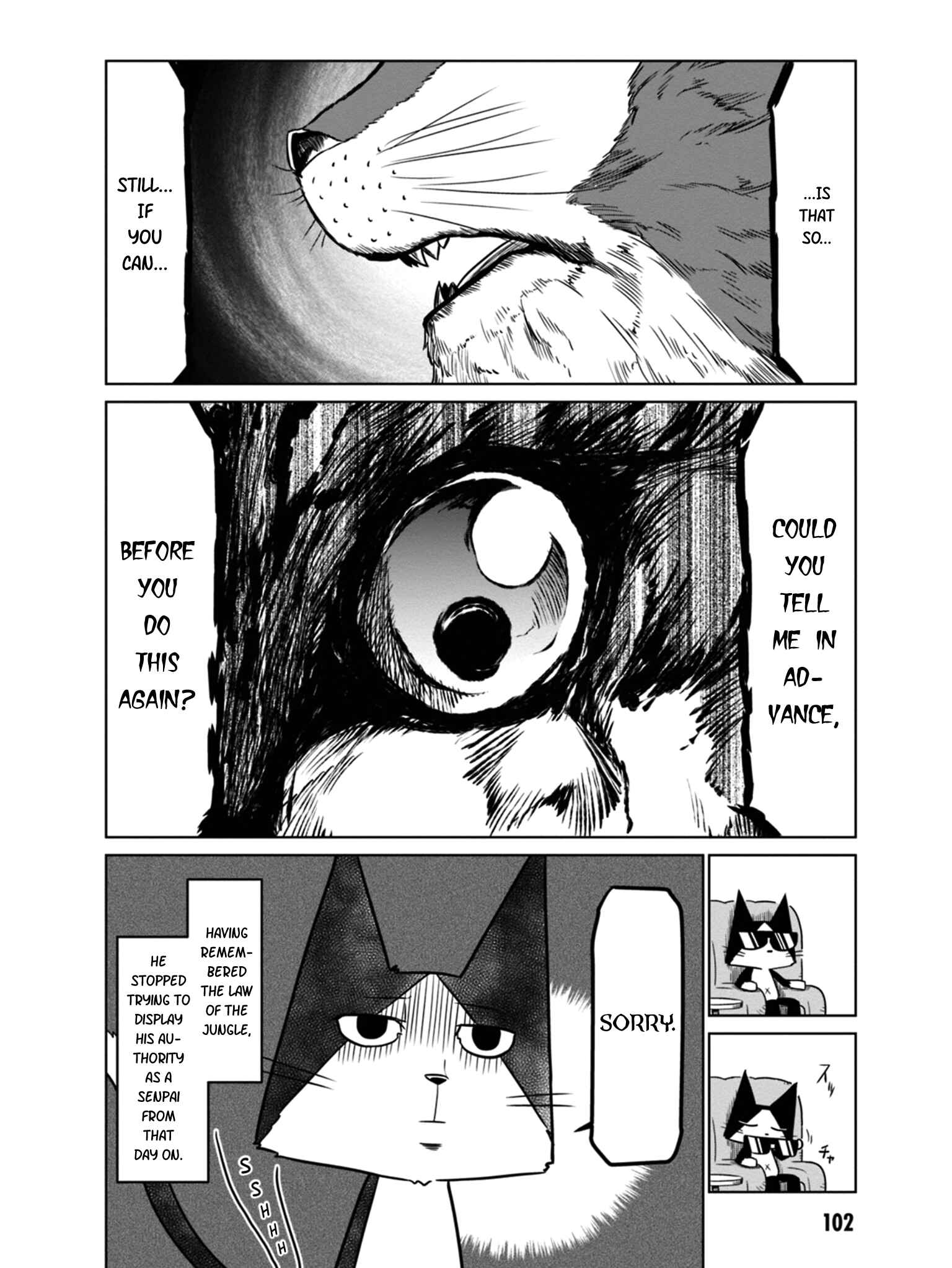 Page 10 Chapter 44 Zannen Jokanbu Black General-san