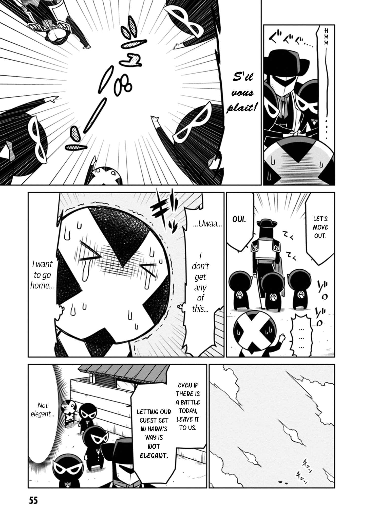 Page 3 Chapter 40 Zannen Jokanbu Black General-san