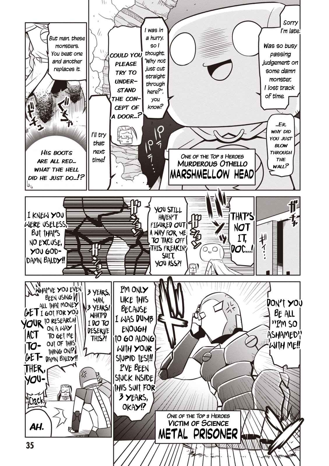 Page 3 Chapter 53 Zannen Jokanbu Black General-san