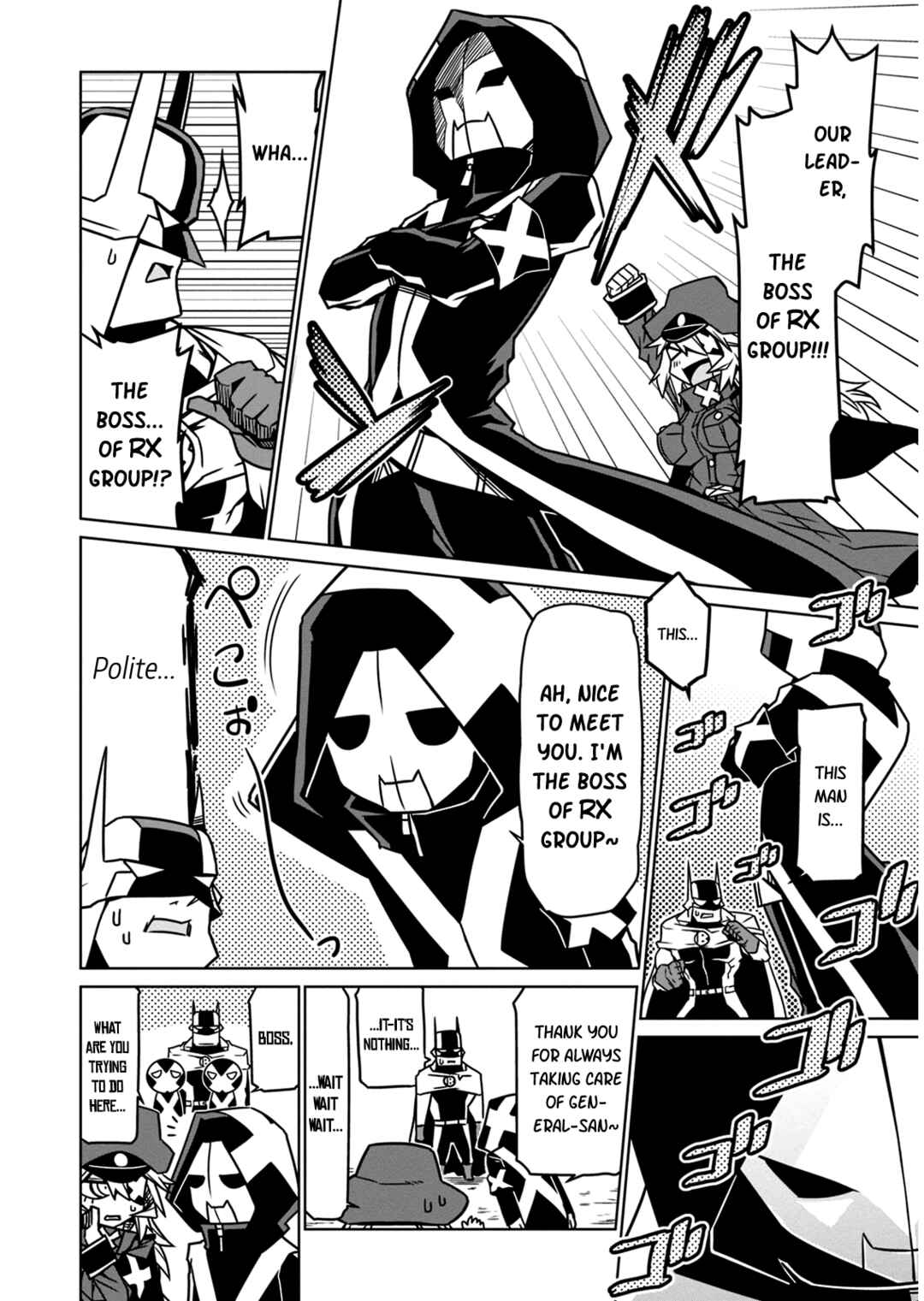 Page 4 Chapter 14 Zannen Jokanbu Black General-san