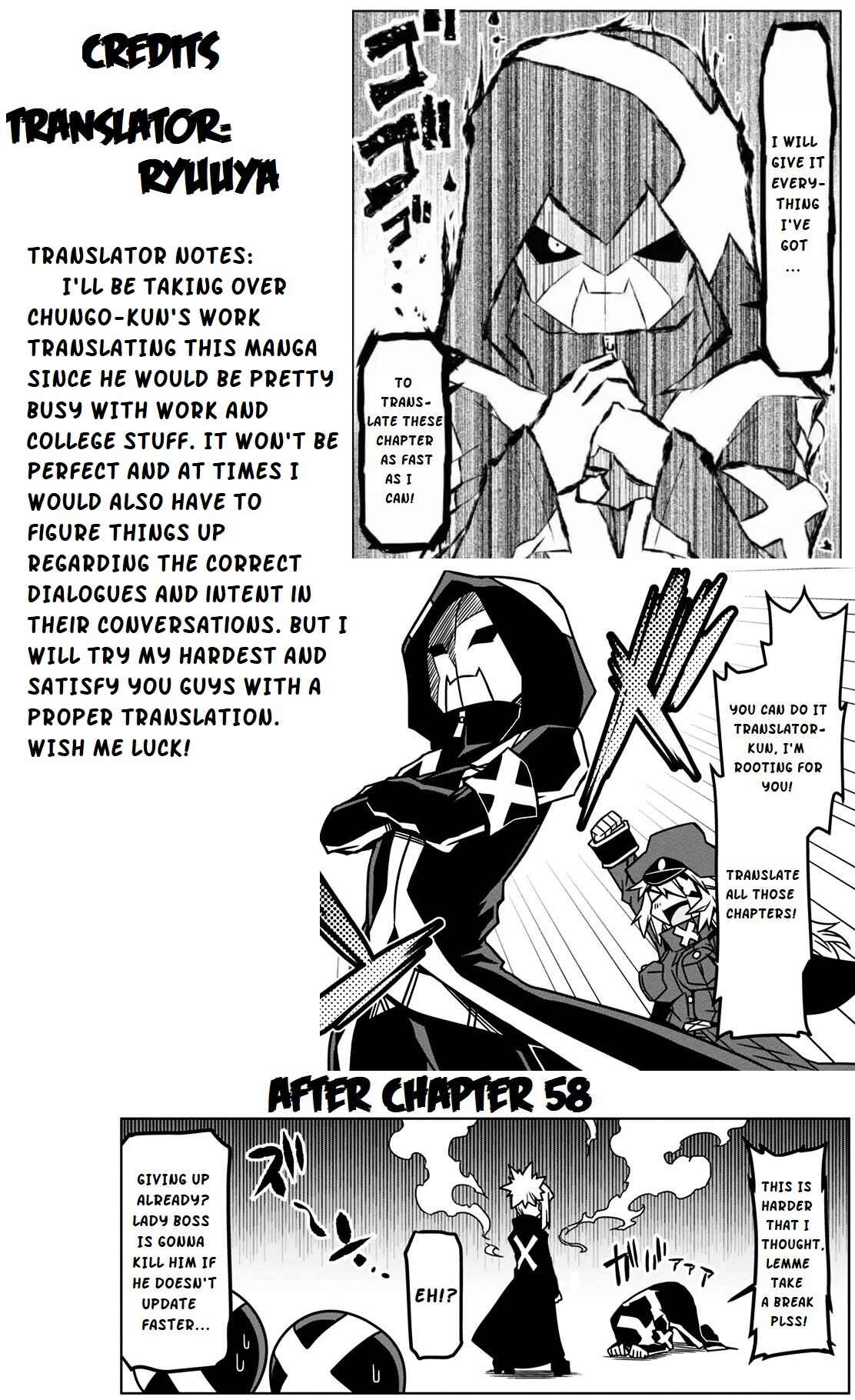 Page 12 Chapter 58 Zannen Jokanbu Black General-san