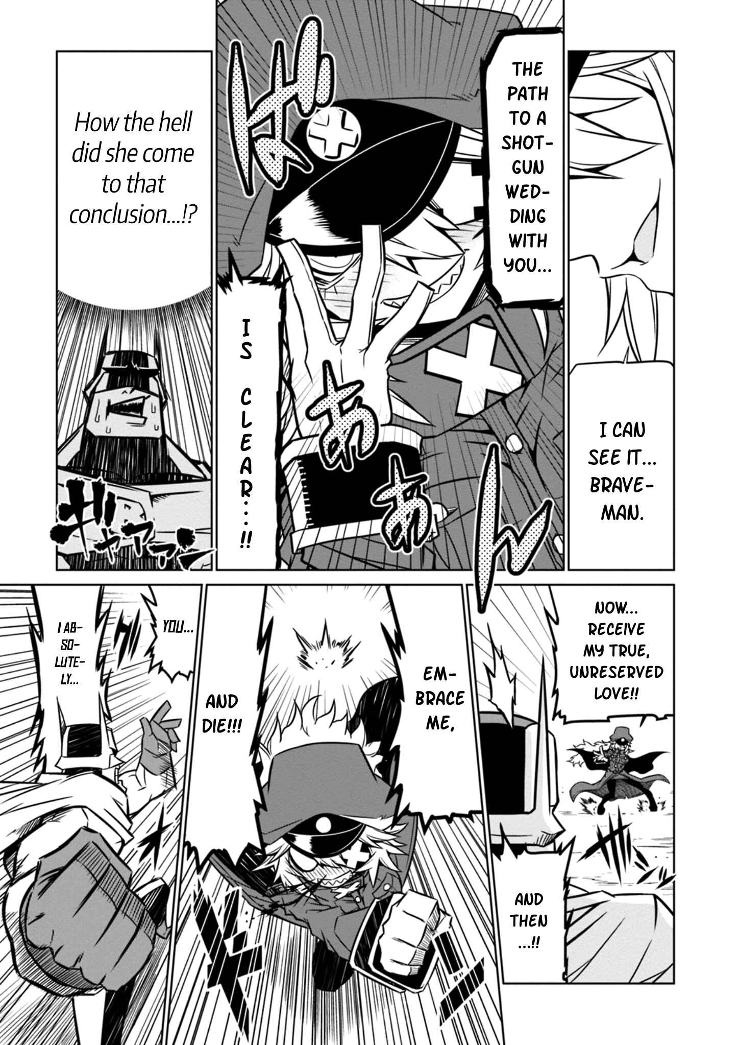 Page 10 Chapter 34 Zannen Jokanbu Black General-san