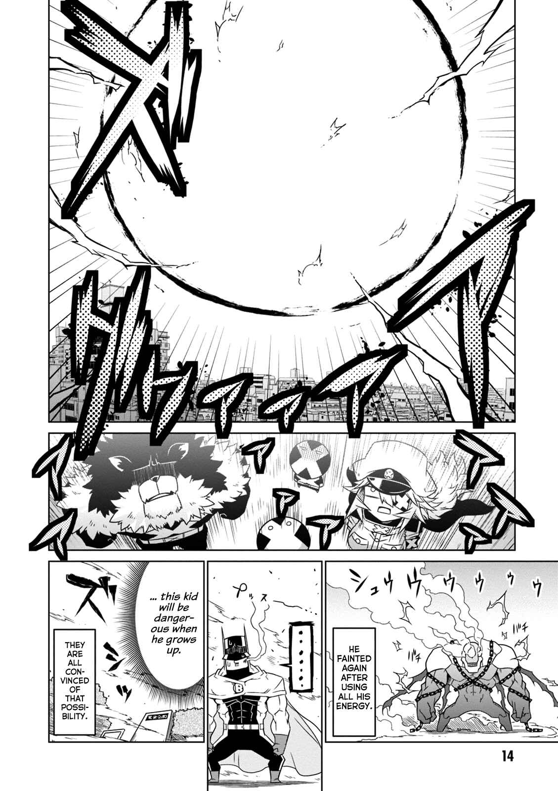 Page 12 Chapter 50 Zannen Jokanbu Black General-san