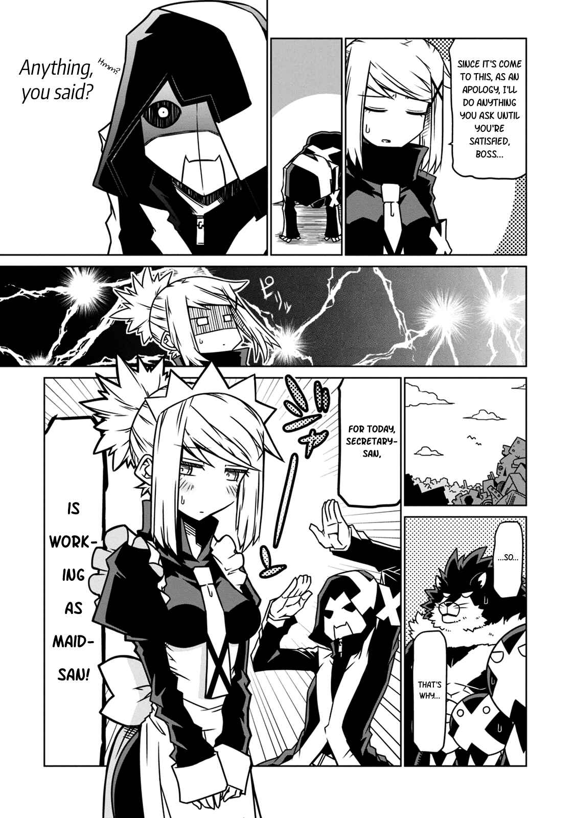 Page 3 Chapter 25 Zannen Jokanbu Black General-san