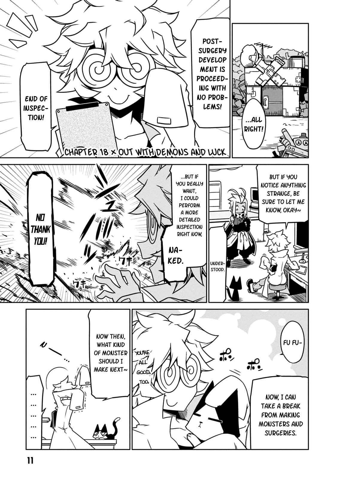Page 1 Chapter 18 Zannen Jokanbu Black General-san