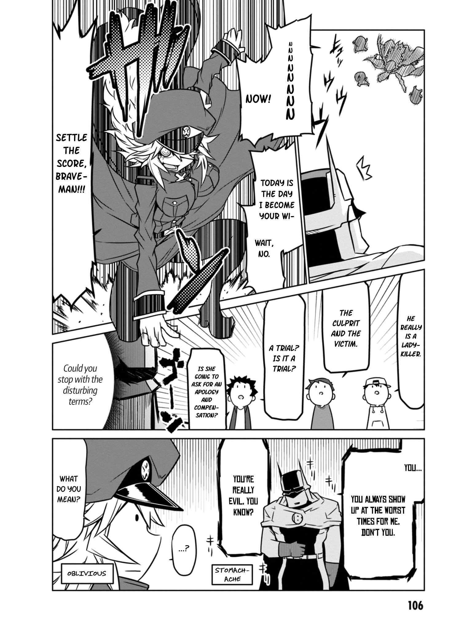Page 4 Chapter 45 Zannen Jokanbu Black General-san