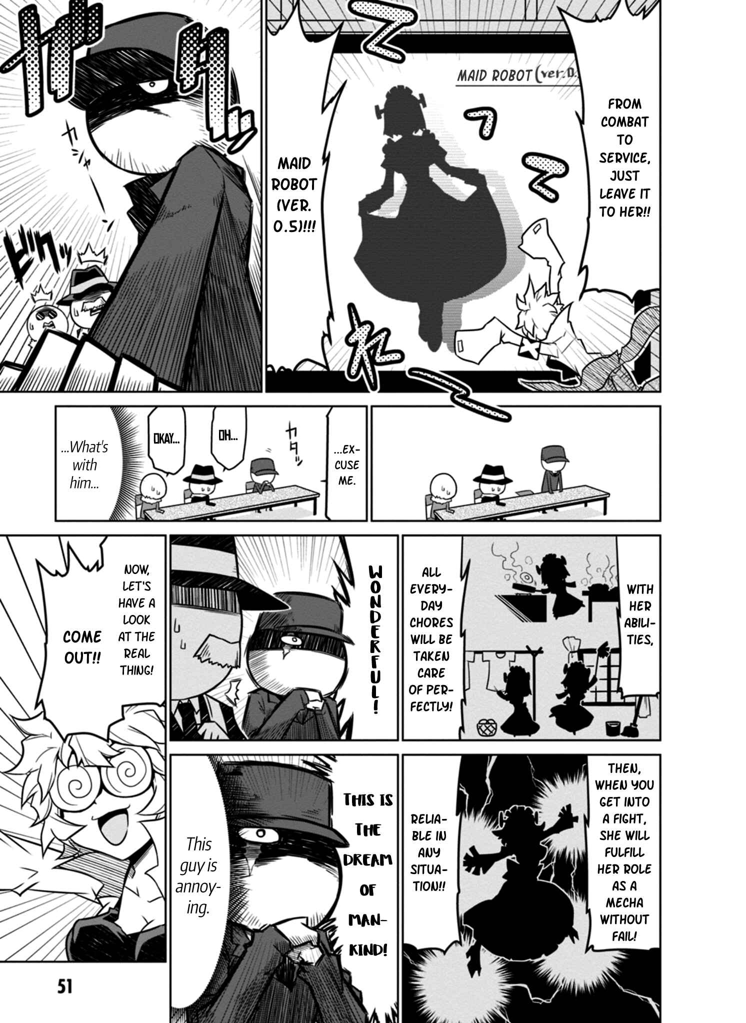 Page 7 Chapter 39 Zannen Jokanbu Black General-san