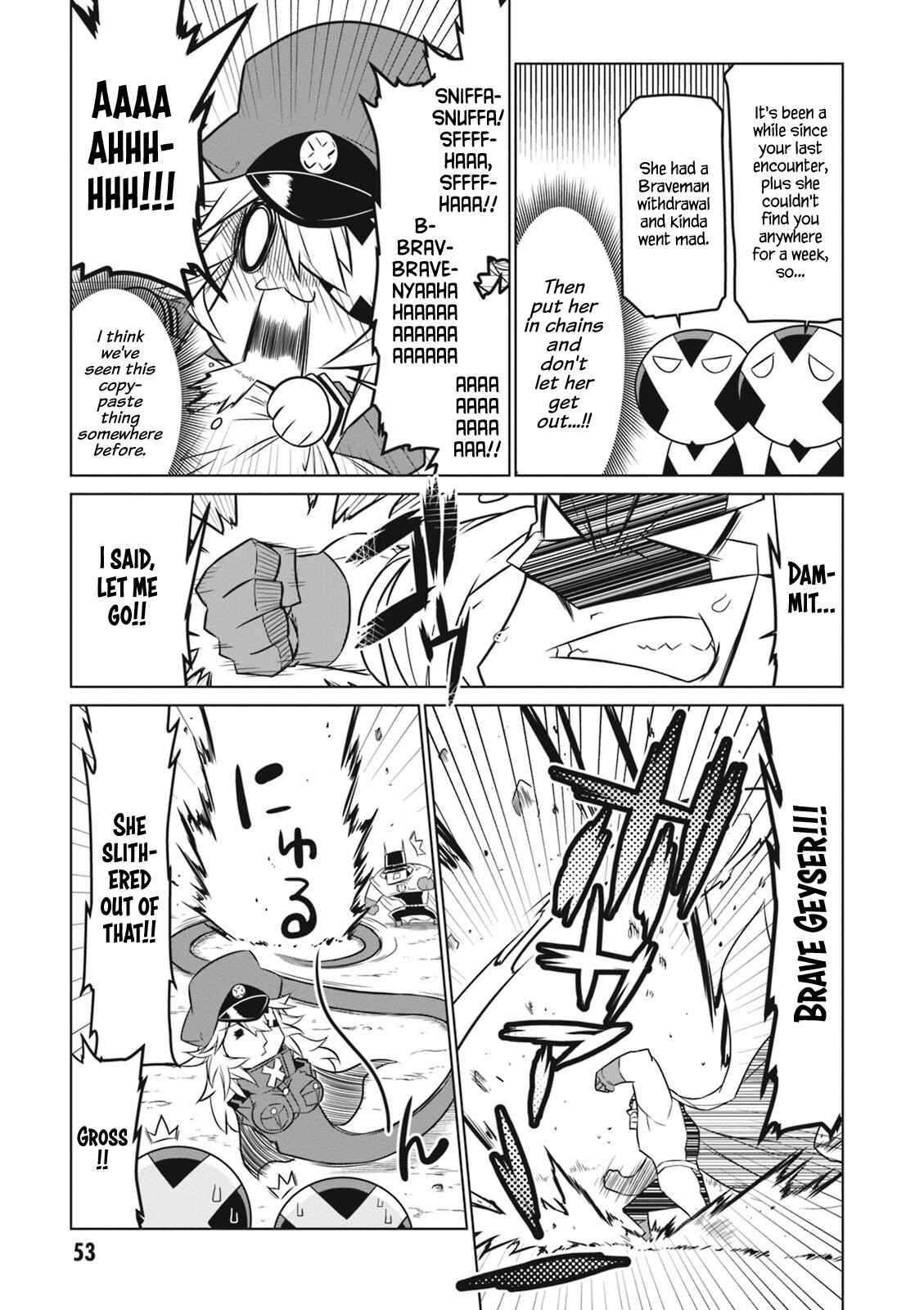 Page 3 Chapter 55 Zannen Jokanbu Black General-san