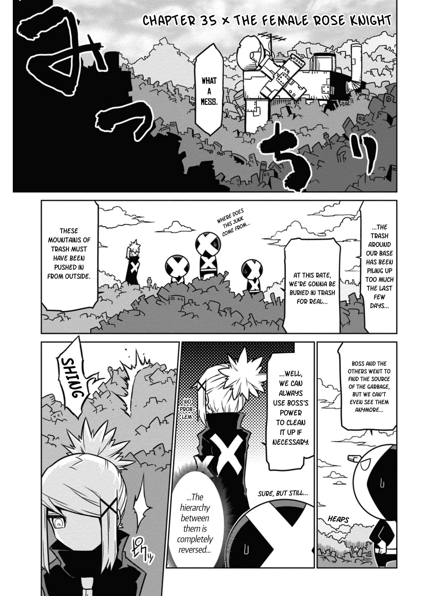 Page 1 Chapter 35 Zannen Jokanbu Black General-san