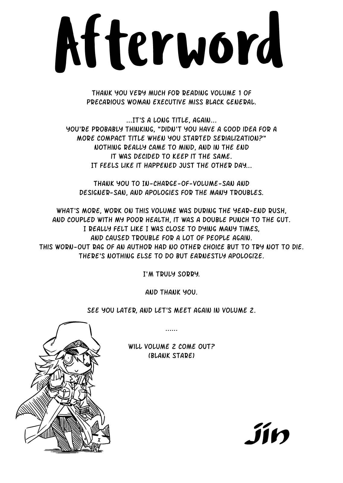Page 9 Chapter 16 Zannen Jokanbu Black General-san