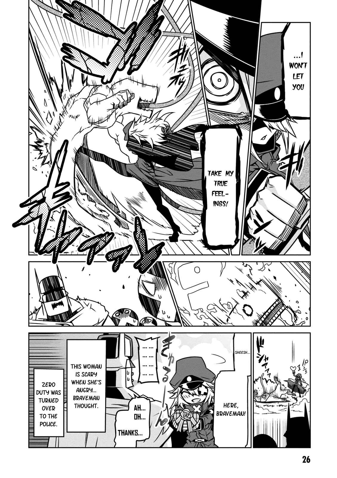 Page 8 Chapter 19 Zannen Jokanbu Black General-san